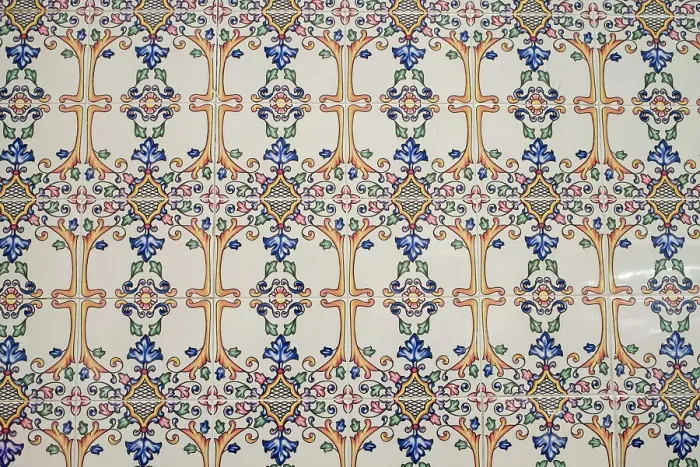 Framed Print : Lisbon, Portugal. Traditional Portuguese tiles Framed Print : Lisbon, Portugal. Traditional Portuguese tiles