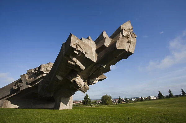 Lithuania, Central Lithuania, Kaunas, Ninth Fort Monument, memorial to Nazi concentration
