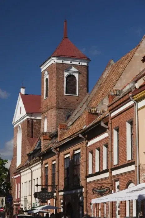 Framed Print : Lithuania, Central Lithuania, Kaunas, Town Hall Square