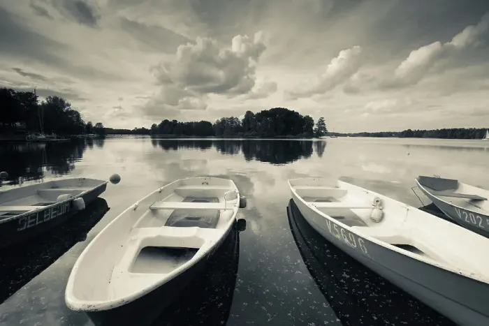 Framed Print : Lithuania, Trakai, Trakai Historical National Park, Lake Galve, boats Framed Print : Lithuania, Trakai, Trakai Historical National Park, Lake Galve, boats