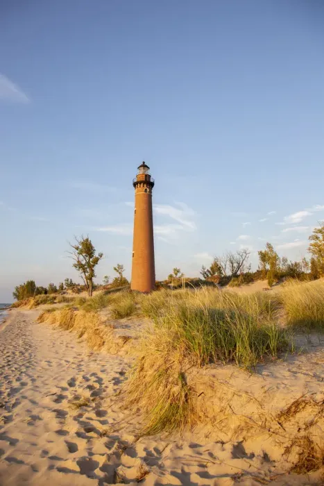 Framed Print : Little Sable Point Lighthouse near Mears, Michigan Framed Print : Little Sable Point Lighthouse near Mears, Michigan
