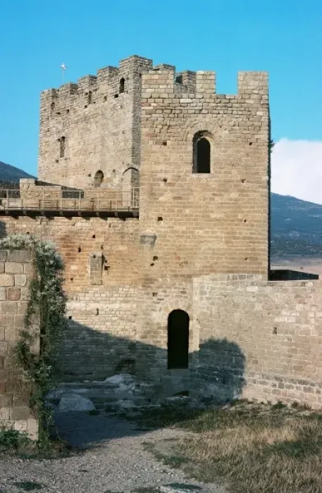 Framed Print : Loarre. Castle built in the late XI century by King Sancho I Ramirez of Aragon (1043 1094)