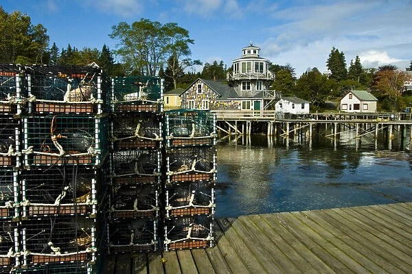 Lobstering and fishing port of Barnard Maine