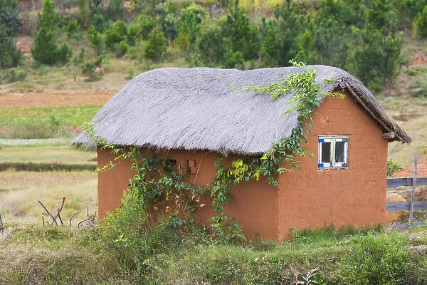 Local village house, Antananarivo, Madagascar