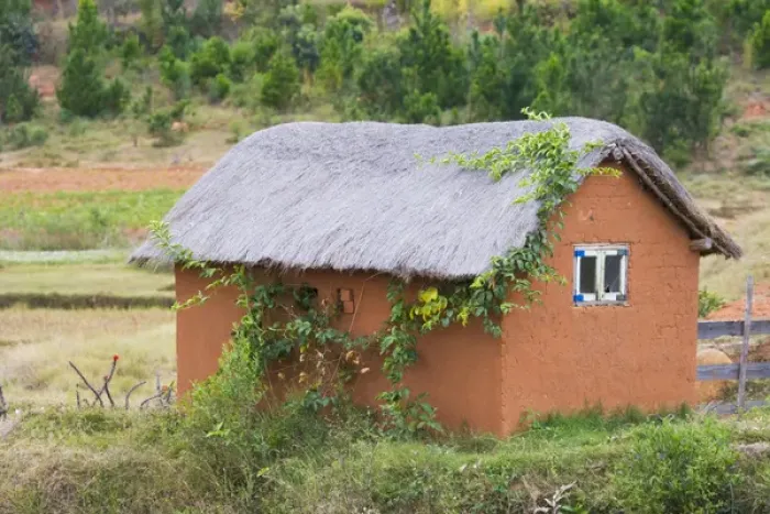 Framed Print : Local village house, Antananarivo, Madagascar Framed Print : Local village house, Antananarivo, Madagascar