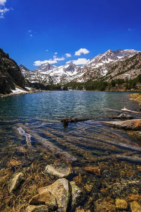 Framed Print : Long Lake in the Little Lakes Valley, John Muir Wilderness, California, USA Framed Print : Long Lake in the Little Lakes Valley, John Muir Wilderness, California, USA