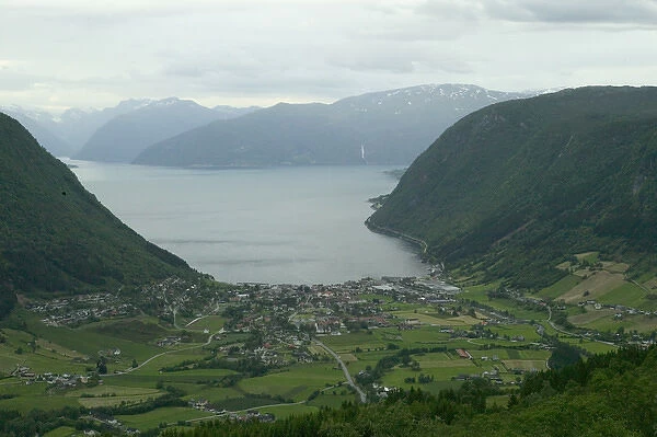 over looking Vic along, Sogne Fjord Southern Fjord, VIC Norway