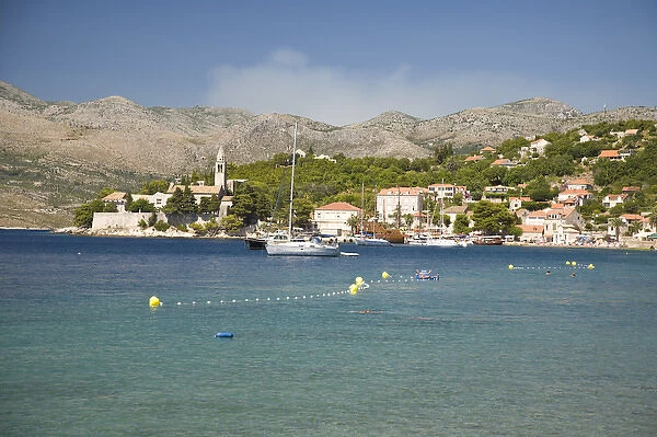Lopud Island, Boat tour of Elaphite Islands from Dubrovnik, Southeastern Tip of Croatia