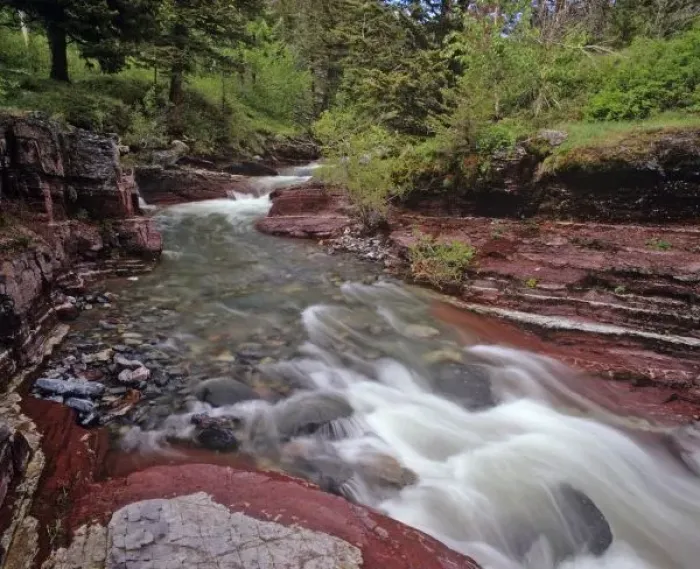 Framed Print : Lost Horse Creek in Waterton Lakes National Park in Alberta, Canada Framed Print : Lost Horse Creek in Waterton Lakes National Park in Alberta, Canada