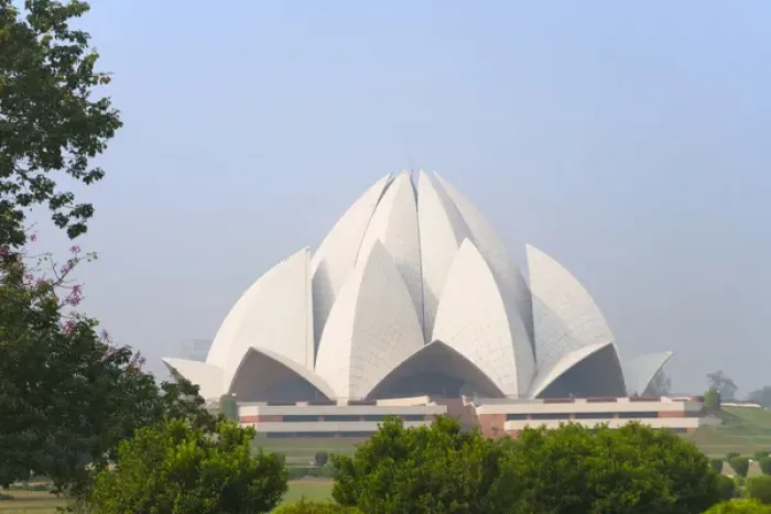 Framed Print : Lotus Temple, Delhi, India Framed Print : Lotus Temple, Delhi, India