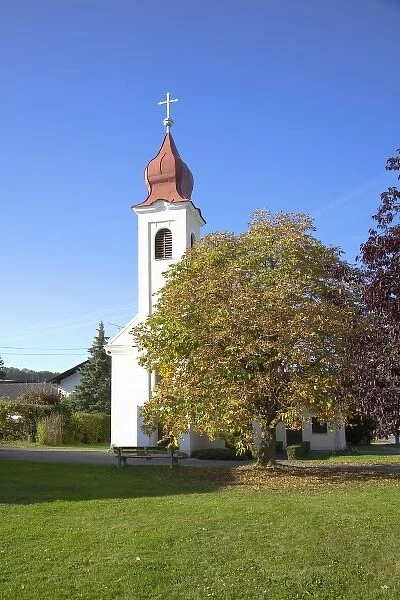 Lower Austria, Austria - Low angle view of a church in a rural area