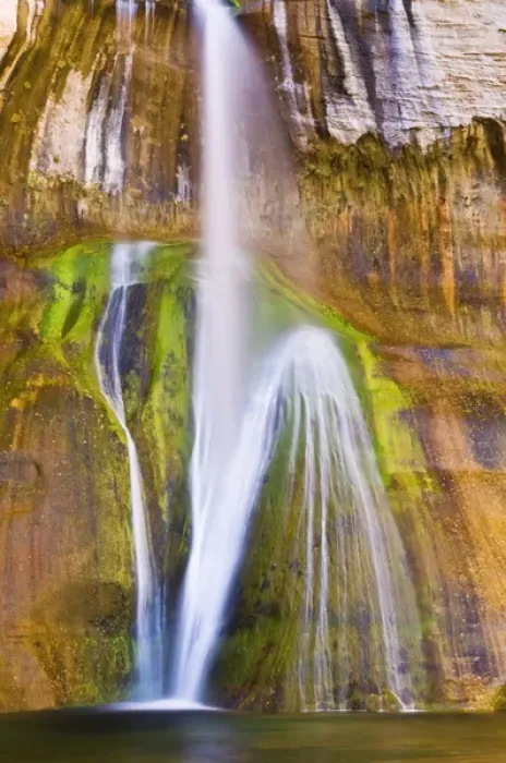 Framed Print : Lower Calf Creek Falls, Grand Staircase-Escalante National Monument, Utah USA