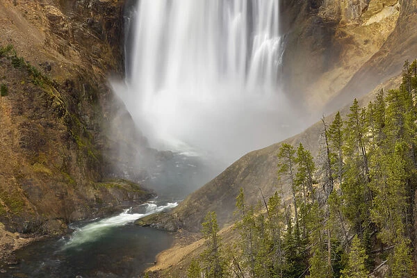 Lower Falls, Grand Canyon of the Yellowstone, Yellowstone National Park, Wyoming