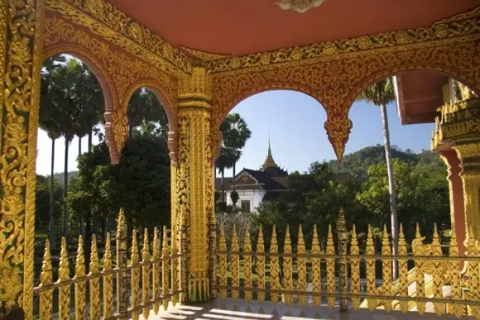 Framed Print : Luang Prabang, Laos. French colonial feel to its archtecture. Also noticeable is Framed Print : Luang Prabang, Laos. French colonial feel to its archtecture. Also noticeable is
