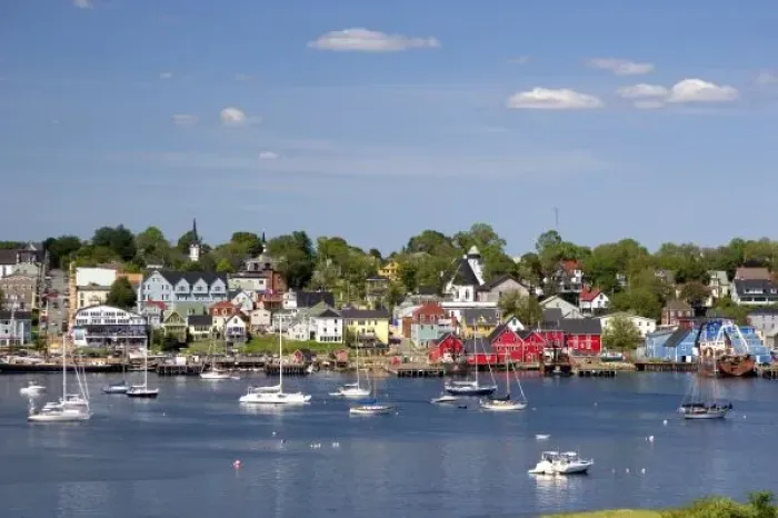 Framed Print : Lunenberg, Nova Scotia, Canada