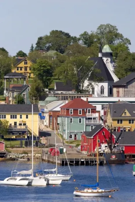 Framed Print : Lunenberg, Nova Scotia, Canada