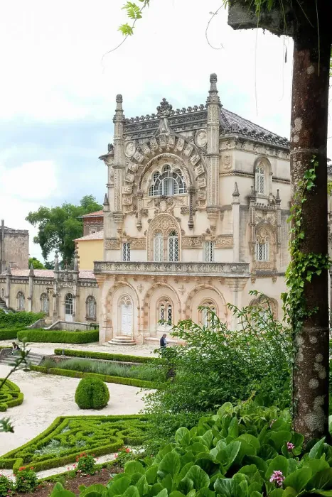 Framed Print : Luso, Portugal. Exterior details of the Bussaco Palace Framed Print : Luso, Portugal. Exterior details of the Bussaco Palace