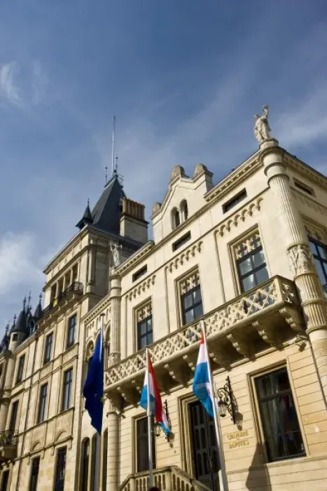 Framed Print : Luxembourg, Luxembourg City. Palais Grand Ducal, Grand Dukes Palace