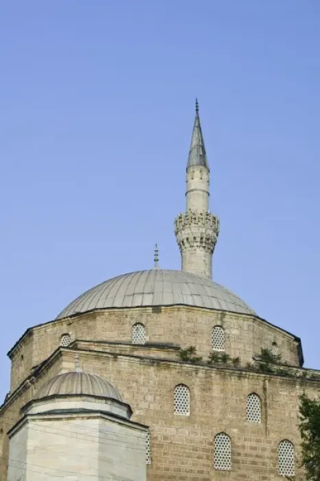 Framed Print : MACEDONIA, Skopje. Mustafa Pasha Mosque