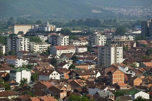 MACEDONIA, Tetovo. Tetovo City Overview