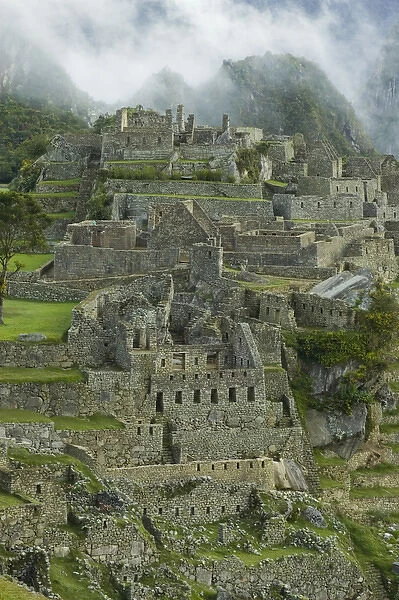 Machu Picchu, ruins of Inca city, Peru, South America
