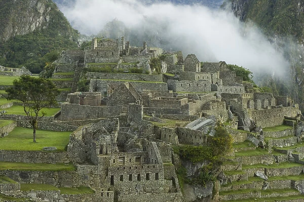 Machu Picchu, ruins of Inca city, Peru, South America
