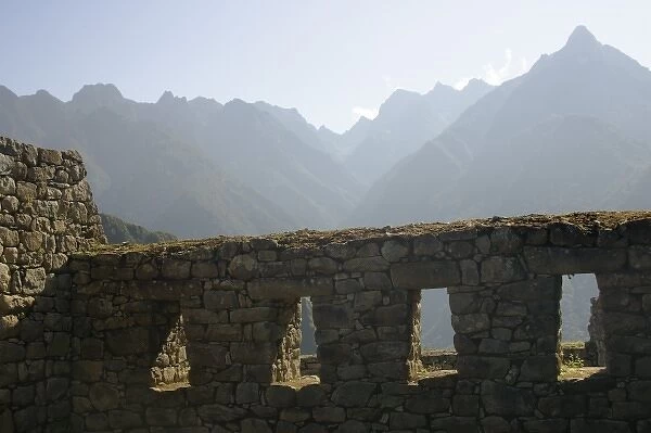 Machu Picchu, ruins of Inca city, Peru