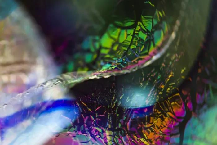 Framed Print : Macro of colorful glass Framed Print : Macro of colorful glass