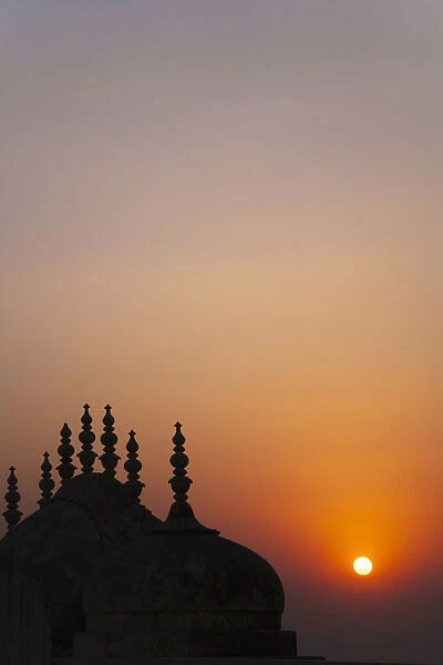 Madhavendra Palace at sunset, Jaipur, Rajasthan, India