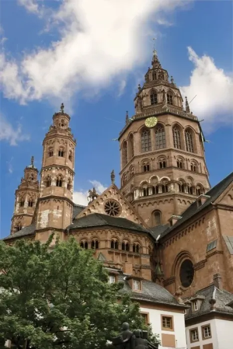 Framed Print : Mainz, Germany, Saint Martins Cathedral Framed Print : Mainz, Germany, Saint Martins Cathedral