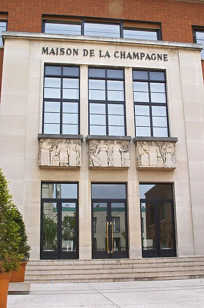 The Maison de la Champagne (House of the Champagne Region), the head quarters of