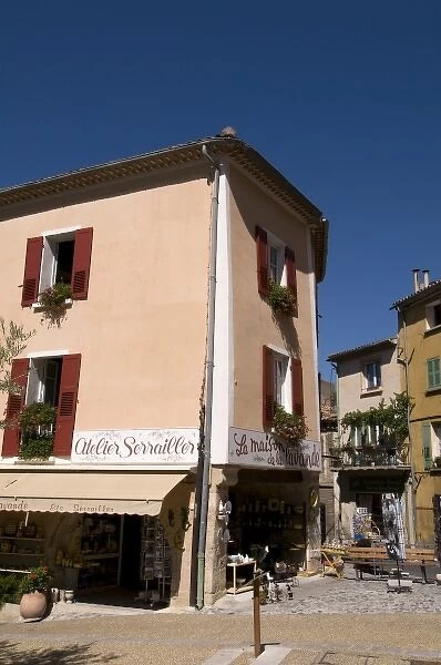Maison de la Lavande, Place du Couwert, Moustiers-Sainte-Marie, Provence, France