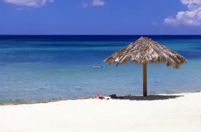 Framed Print : Malmok Beach, Aruba, Netherlands Antilles