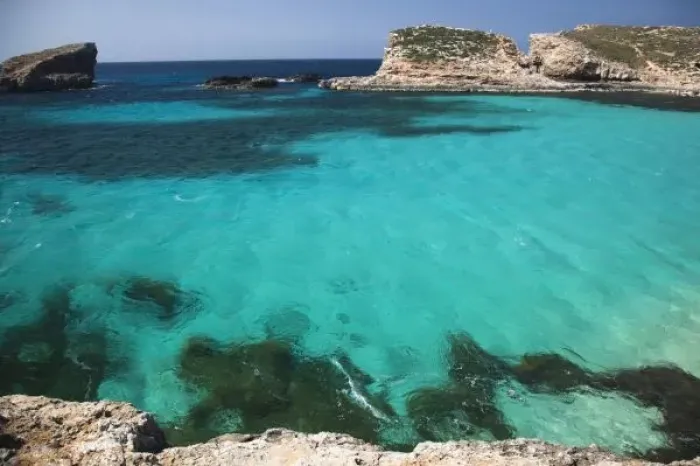Framed Print : Malta, Comino Island, The Blue Lagoon