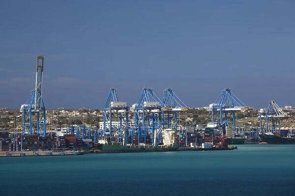 Malta, Southeast, Marsaxlokk, Malta Freeport, Marsaxlokk Bay