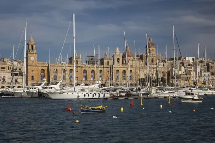 Framed Print : Malta, Valletta, Vittoriosa, Birgu, marina and waterfront Framed Print : Malta, Valletta, Vittoriosa, Birgu, marina and waterfront