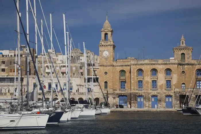Framed Print : Malta, Valletta, Vittoriosa, Birgu, marina and waterfront Framed Print : Malta, Valletta, Vittoriosa, Birgu, marina and waterfront