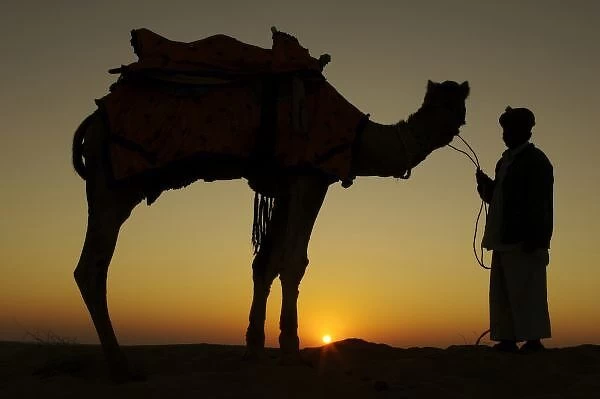 a man and his camel