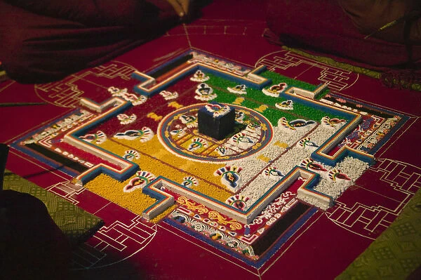 Mangala inside Phyang Gompa, Ladakh, India