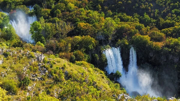 Manojlovac waterfall, Krka National Park, Dalmatia, Croatia