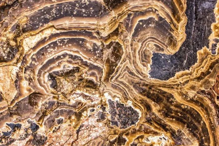 Framed Print : Marble Abstract, Titus Canyon, Death Valley