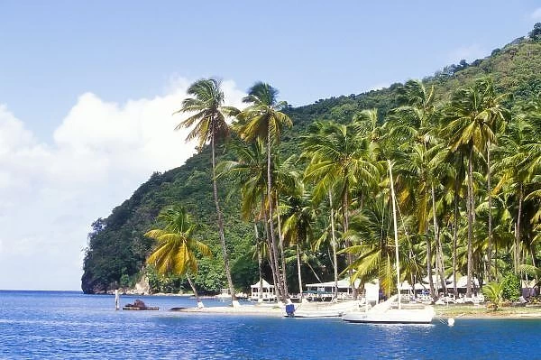 Marigot Bay, St. Lucia, Caribbean