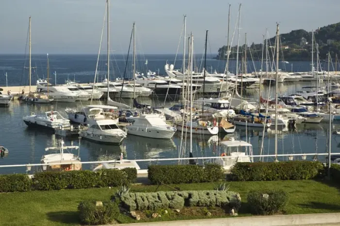 Framed Print : Marina area. Beaulieu sur Mer. on the coastline in the South of France Framed Print : Marina area. Beaulieu sur Mer. on the coastline in the South of France