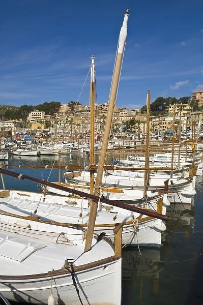 Marina, Port de Soller, West coast, Mallorca, Spain