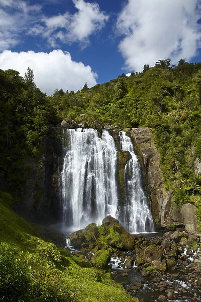 Marokopa Falls, Waitomo District, Waikato, North Island, New Zealand