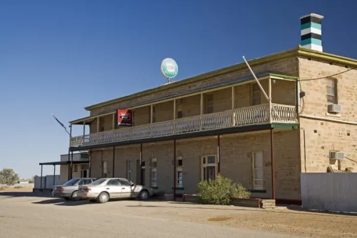 Framed Print : Marree Hotel, Marree, Oodnadatta Track / Birdsville Track, Outback, South Australia Framed Print : Marree Hotel, Marree, Oodnadatta Track / Birdsville Track, Outback, South Australia