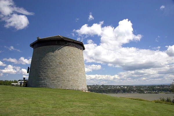 The Martello Tower part of the Citadel Fort at Quebec City, Quebec, Canada