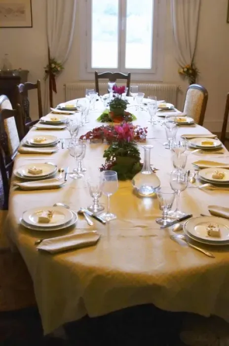 Framed Print : Mas de Perry, Mas Nicot. Terrasses de Larzac. Languedoc. Lunch table set for an opulent meal Framed Print : Mas de Perry, Mas Nicot. Terrasses de Larzac. Languedoc. Lunch table set for an opulent meal