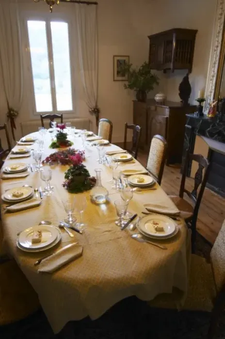 Framed Print : Mas de Perry, Mas Nicot. Terrasses de Larzac. Languedoc. Lunch table set for an opulent meal Framed Print : Mas de Perry, Mas Nicot. Terrasses de Larzac. Languedoc. Lunch table set for an opulent meal