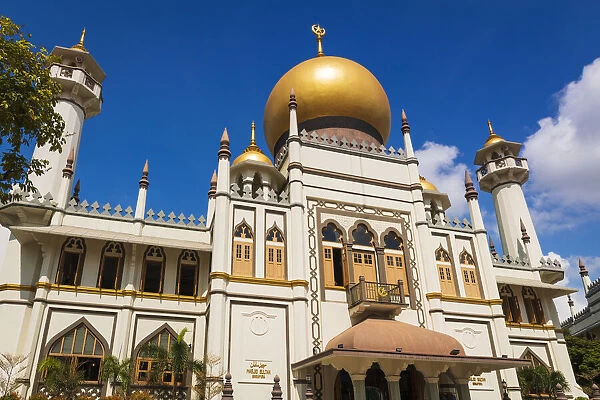 Masjid Sultan mosque on Arab Street in the Malay Heritage District, Singapore